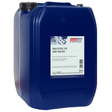 Eurolub Motoröl 0W30 Multitec FO / 20 Liter