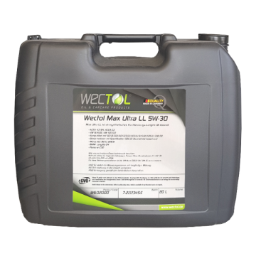 Wectol Motoröl 5W30 Max Ultra LL 5W-30 C3 / 20 Liter