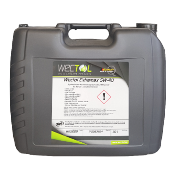 Wectol Motoröl 5W-40 Extramax 5W-40 / 20 Liter