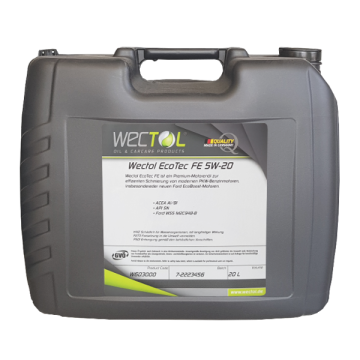 Wectol Motoröl 5W20 Ecotec FE 5W-20 / 20 Liter
