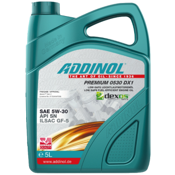 Addinol Premium 0530 DX1 5W30 Dexos 1 Gen 2 / 5 Liter