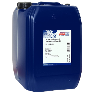 Eurolub Motoröl 10W40 GT 10W-40 / 20 Liter