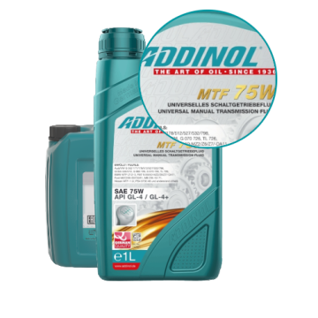 Addinol Getriebeöl 75w Multi Transmission Fluid MTF 75 W Gruppe