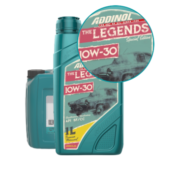 Addinol Oldtimer Öl Legends 10w30 Motoröl SAE 10W-30