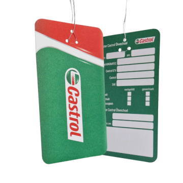 Castrol Ölzettel / Ölwechselanhänger