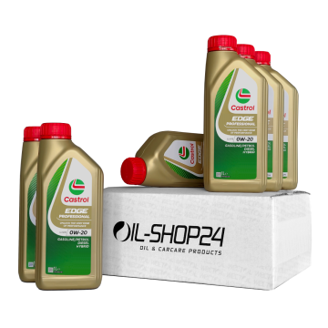 Castrol Motoröl 0W20 Edge LL IV 0W-20 (15F610) / 6 x 1 Liter