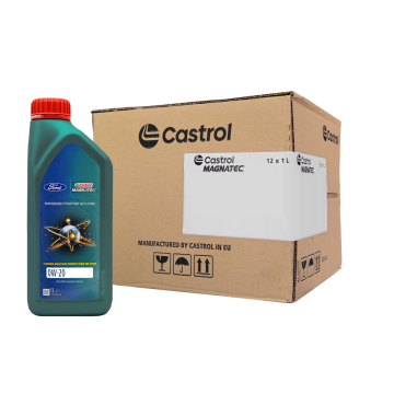 Castrol Motoröl 0w20 Magnatec Ford 0W-20 / 12 x 1 Liter