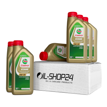 Castrol Motoröl 0w30 Edge C3 0W-30 (15F63B) / 6 x 1 Liter