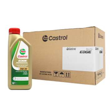Castrol Motoröl 0w30 Edge Professional 0w-30 A5 / 12 x 1 Liter