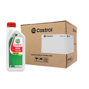 Castrol Motoröl 5w30 GTX C4 5w-30 / 12 x 1 Liter